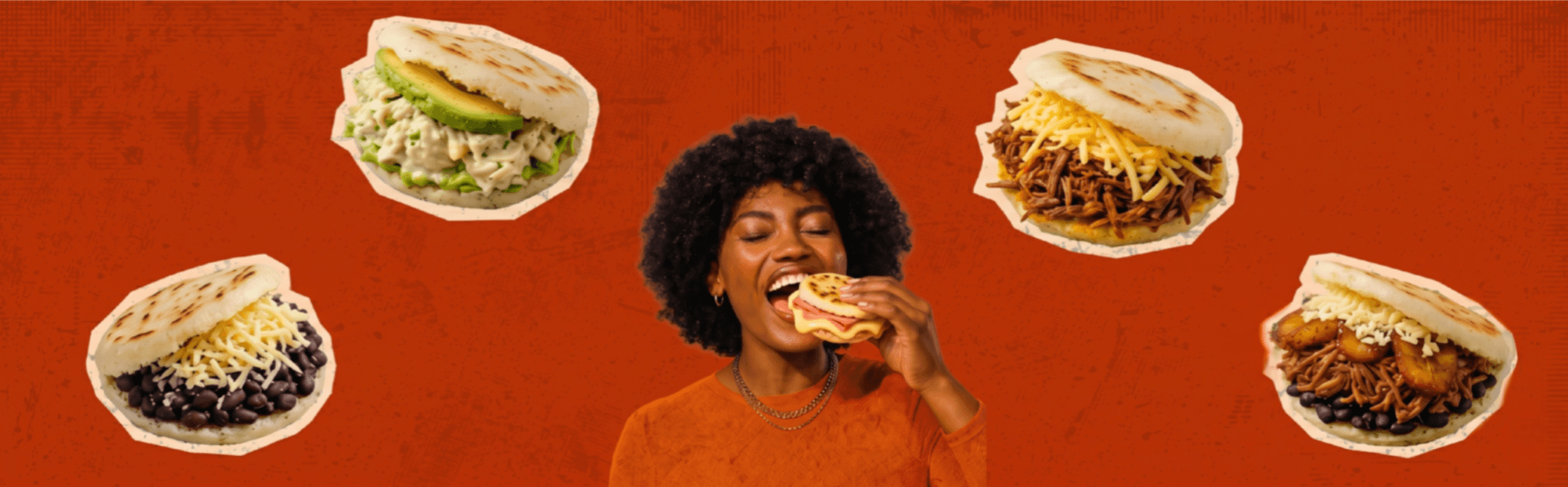 Arepas 20% OFF antes de las 12pm